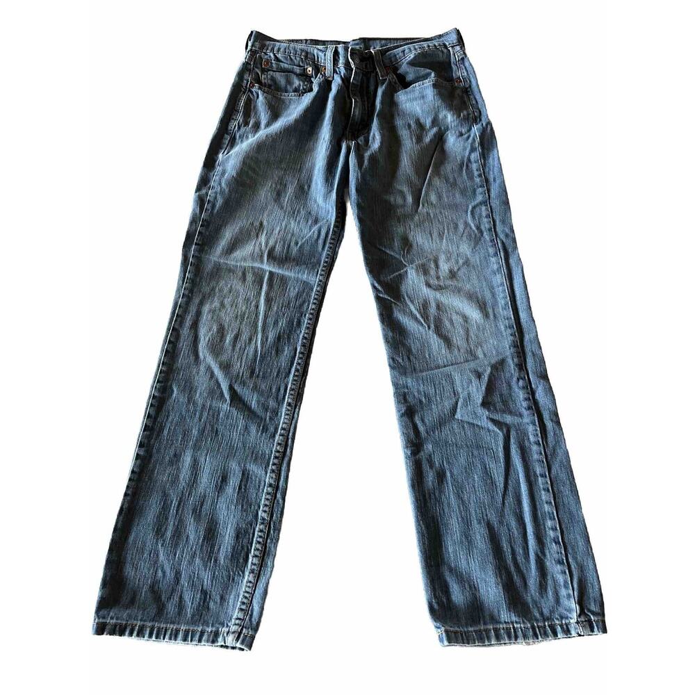 Levi’s 514 Jeans Mens 32x29 Blue Cotton Denim Light Wash Pants Y2K Levis